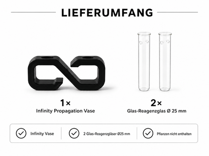 Infinity-Stecklingsvase