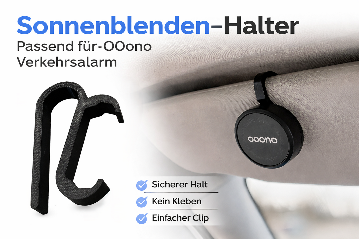 Sonnenblendenhalter passend für OOONO