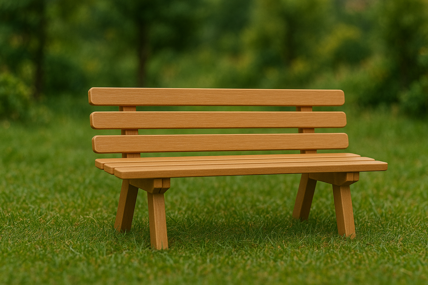 Holzbänke für Spur G (3er-Set)