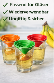 Fruchtfliegenfalle als Lebendfalle