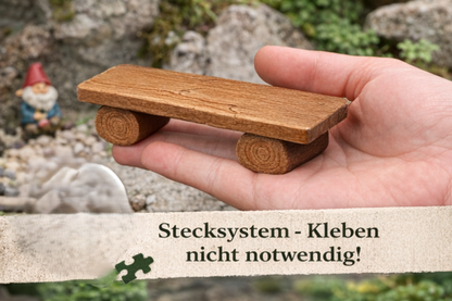 Gartenbänke für Spur G (3er-Set)