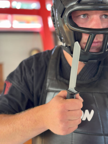 Trainingsmesser mit flexibler Gummiklinge