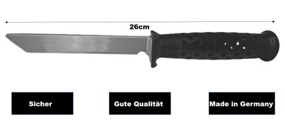 Trainingsmesser mit flexibler Gummiklinge