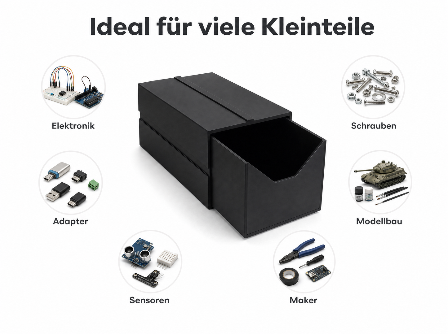 Modularer Elektronik-Organizer