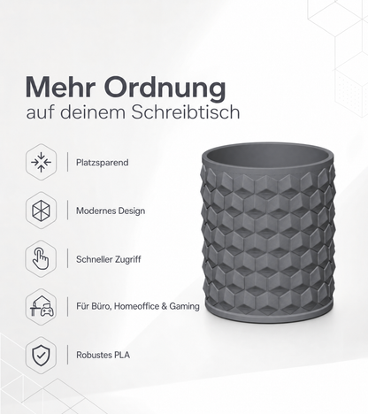 Moderner Stiftehalter