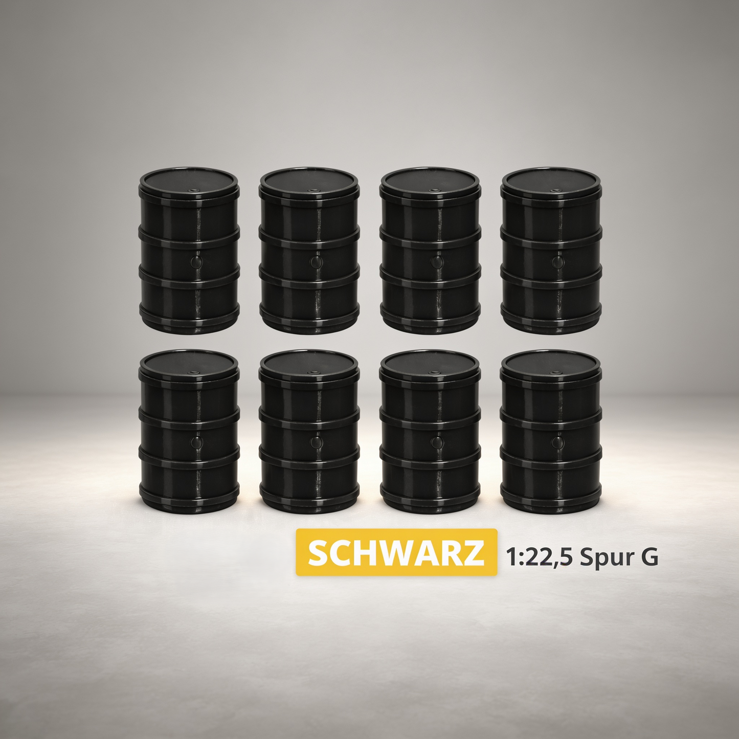 Ölfässer für Spur G