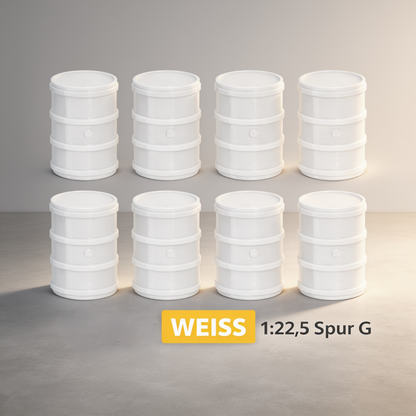 Ölfässer für Spur G