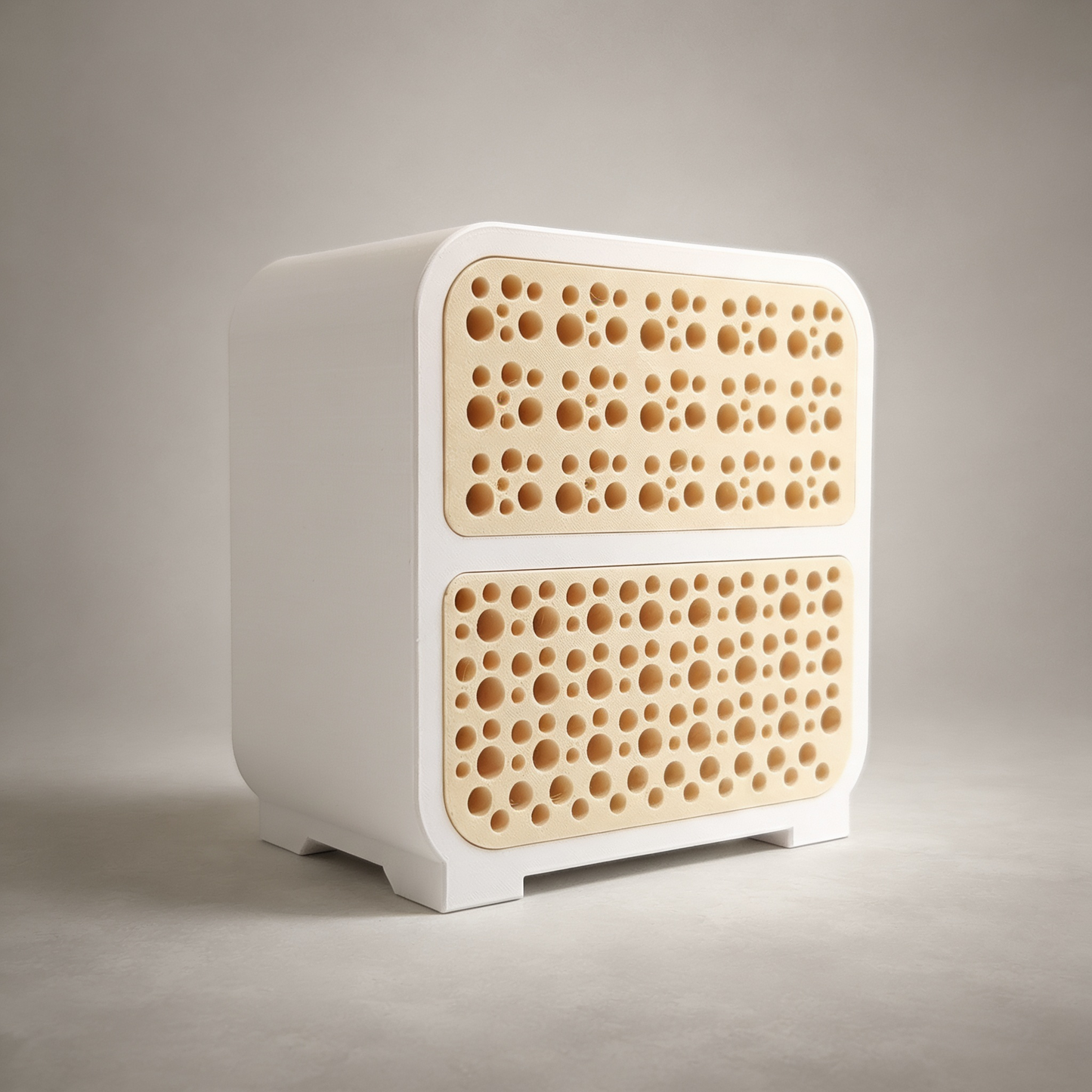 Bienenhotel für Wildbienen mit 2 Nistmodulen